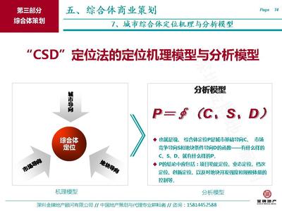 基于房地產(chǎn)策劃定位的數(shù)學(xué)分析模型 深圳創(chuàng)新型地產(chǎn)與旅游開發(fā)策略